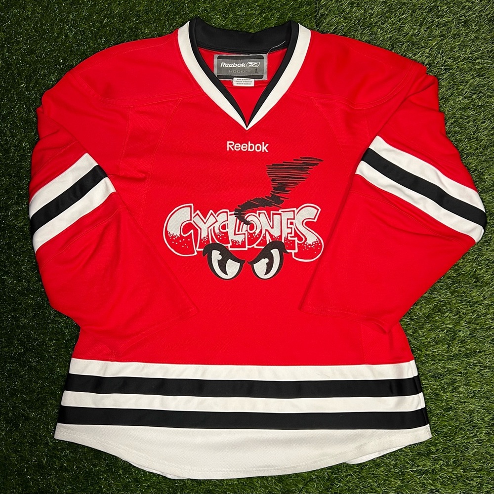 Reebok Cyclones Hockey Jersey Size Small